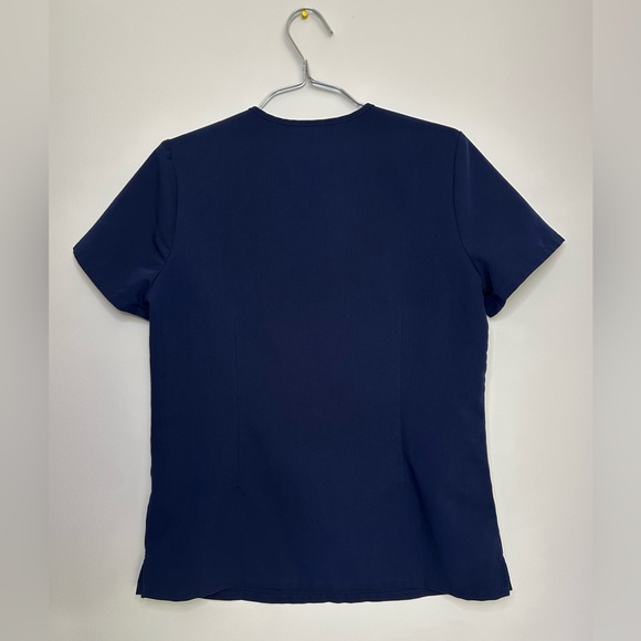 Figs Catarina 1 Pocket Scrub Top Navy PO #3211 Size S - Picture 4 of 16